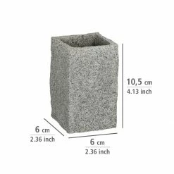 Wenko Zahnputzbecher Becherhalter Granit -Badaccessoires Verkäufe 26987e07a14e4fd99ba4a47695767c1f