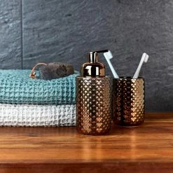 WENKO Keramikbehälter für Zahnbürste/Zahnpasta -Badaccessoires Verkäufe 29817e1878e94df5bdb305efe7e49b8a