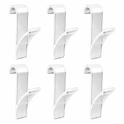 WENKO, Rundheizkörper-Haken , 6er Set