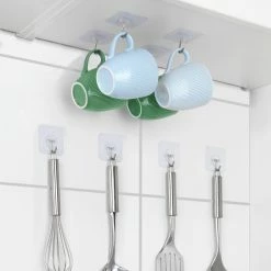 WENKO Multifunktionale Haken, 10 Stück -Badaccessoires Verkäufe 2b22bf5ade6240f4a70332a421058e79