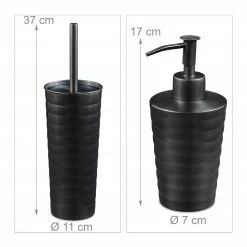 Relaxdays 5-tlg. Badezimmer Set Edelstahl -Badaccessoires Verkäufe 2c761f34ea374f8b8e011a9232963170