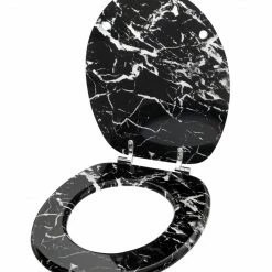 SANILO® WC-Sitz Marmor Schwarz -Badaccessoires Verkäufe 2ede6427e37d49b28694410f02d14077