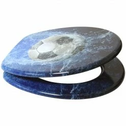 SANILO® WC-Sitz mit Absenkautomatik Soccer -Badaccessoires Verkäufe 2efcd17440854ff8b2742d3979839e4f