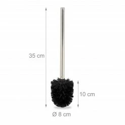 Relaxdays Toilettenbürste 3er Set schwarz -Badaccessoires Verkäufe 2f609207cfca4b05a473dc192f2284e0