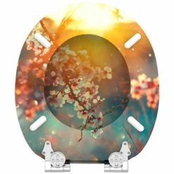 SANILO® WC-Sitz mit Absenkautomatik Kirschblüte -Badaccessoires Verkäufe 31149fa21d91412b833a3d195a7c7615