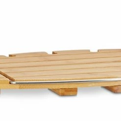 Relaxdays Badewannenablage Bambus oval