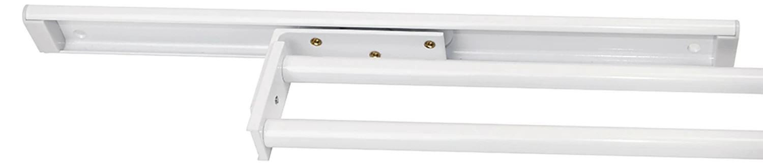 Emuca Ausziehbarer Handtuchhalter 2 arme 5 Emuca Ausziehbarer Handtuchhalter 2 arme – Bild 3