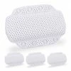 Relaxdays 4x Badewannenkissen mit Saugnäpfen weiß -Badaccessoires Verkäufe 335ad4b319ca4934b88468f97c9ea9ec