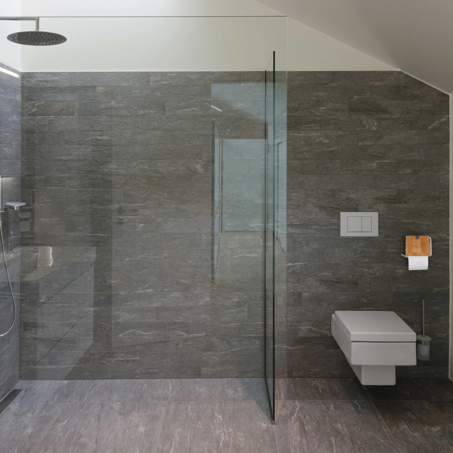 Relaxdays Toilettenpapierhalter Bambus 4 Relaxdays Toilettenpapierhalter Bambus – Bild 2