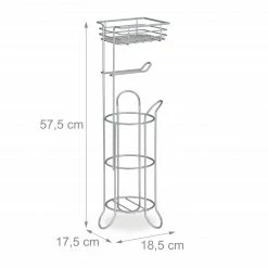 Relaxdays Silberner Toilettenpapierhalter stehend 17 Relaxdays Silberner Toilettenpapierhalter stehend -Badaccessoires Verkäufe 36b08bd2f61a4554b2b1e1652d912db4