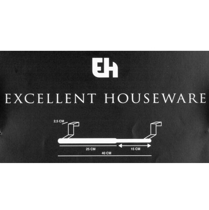 Excellent Houseware Tür-Handtuchhalter, ausziehbar 5 Excellent Houseware Tür-Handtuchhalter, ausziehbar – Bild 3