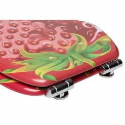 SANILO® WC-Sitz mit Absenkautomatik Strawberry -Badaccessoires Verkäufe 370f5311a4414fa78646fa2403830ae3
