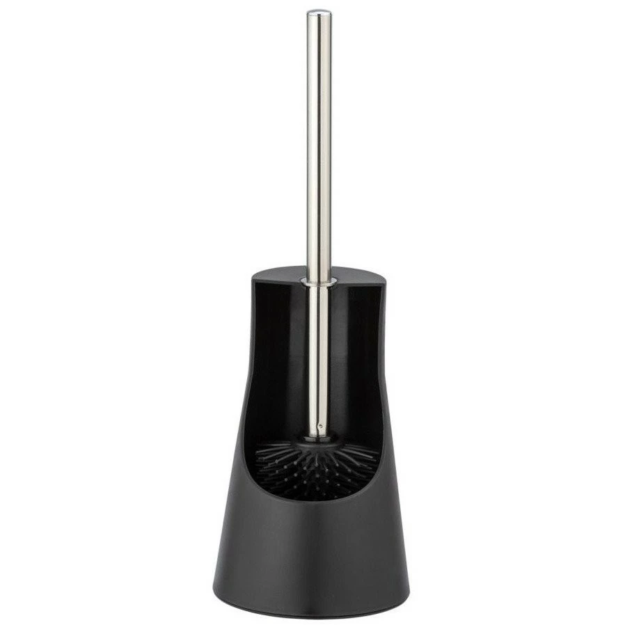 WENKO Toilettenbürste aus Silikon, schwarz 4 WENKO Toilettenbürste aus Silikon, schwarz – Bild 2