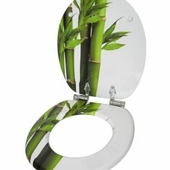 SANILO® WC-Sitz mit Absenkautomatik Bambus Grün -Badaccessoires Verkäufe 38c53c336418402aa25ac1ca4a38a1da