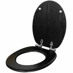 SANILO® WC-Sitz mit Absenkautomatik Black Wood -Badaccessoires Verkäufe 3a0a3fe2e4c5400d86a22f315dfcafe3
