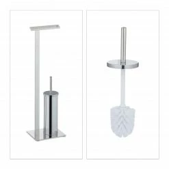 Relaxdays WC Garnitur aus Edelstahl -Badaccessoires Verkäufe 3b2a8e21a0ff49248a56a1d4ddd2d4df