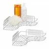 Relaxdays 2 x Eck Duschablage ohne Bohren -Badaccessoires Verkäufe 3d1ee09e81f64be0bdf83c02de9f383d