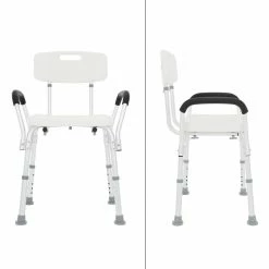 ECD Germany Duschstuhl 6-stufig, weiß, bis 200kg 10 ECD Germany Duschstuhl 6-stufig, weiß, bis 200kg -Badaccessoires Verkäufe 3d38755dd8204173b2f6f7b6d952afc4