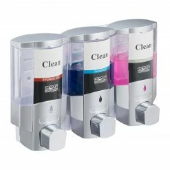 Relaxdays Seifenspender Wand 3 Kammern