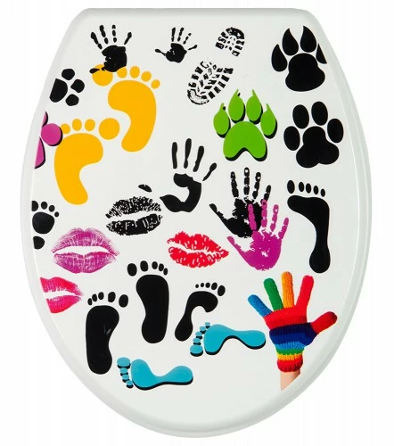 SANILO® WC-Sitz mit Absenkautomatik Crazy 3 SANILO® WC-Sitz mit Absenkautomatik Crazy