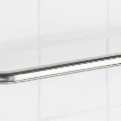 WENKO Badgeländer BASIC, Farbe Silber, 40 cm -Badaccessoires Verkäufe 42bdce4606f74f4c93f12bd24aa4aa4d