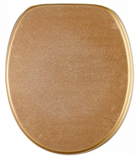 SANILO® WC-Sitz Crystal Gold 3 SANILO® WC-Sitz Crystal Gold