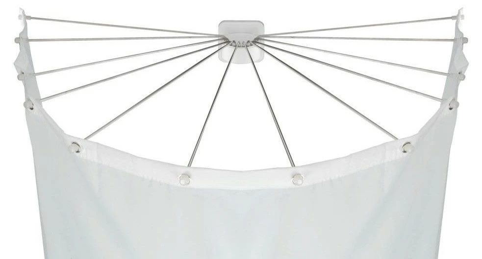 WENKO Duschstange mit 12 Armen, Edelstahl 3 WENKO Duschstange mit 12 Armen, Edelstahl