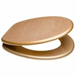 SANILO® WC-Sitz mit Absenkautomatik Crystal Gold -Badaccessoires Verkäufe 4598f2dbff0e49b19d8469720a10132b 1