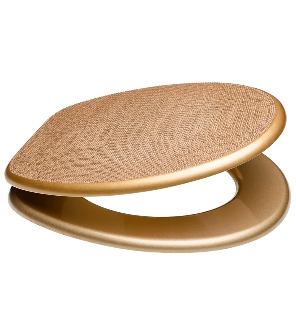 SANILO® WC-Sitz Crystal Gold 6 SANILO® WC-Sitz Crystal Gold – Bild 4