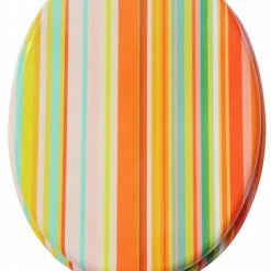 SANILO® WC-Sitz mit Absenkautomatik Starstripes