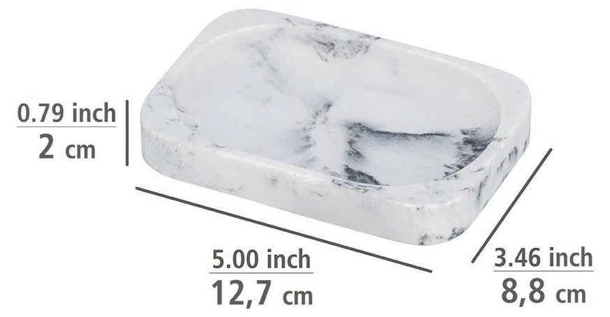 WENKO Seifenschale DESIO, Polyresin 8 WENKO Seifenschale DESIO, Polyresin – Bild 6