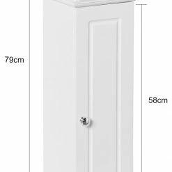 SoBuy BZR53-W Toilettenrollenhalter Badschrank -Badaccessoires Verkäufe 4942beba7db64956849950e820e855f2.cropped 606 111 779 1757.processed