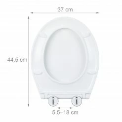 Relaxdays Toilettendeckel mit Absenkautomatik -Badaccessoires Verkäufe 4a39163801f849a79183c4bb5cf5fa0a