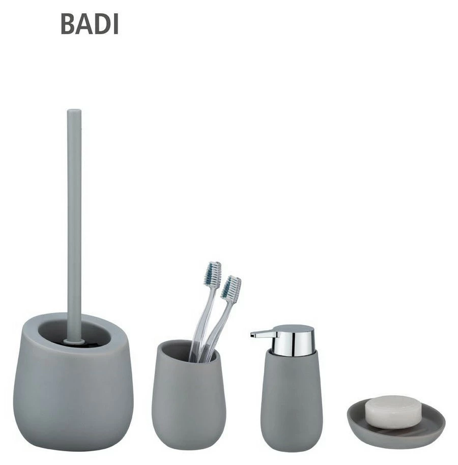 BADI Keramik-Seifenmacher, grau, Wenko 7 BADI Keramik-Seifenmacher, grau, Wenko – Bild 5