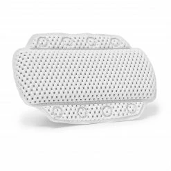 Relaxdays Nackenkissen Badewanne weiß