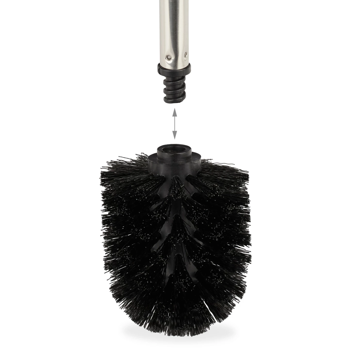 Relaxdays 9 x Klobürste Ersatzbürstenkopf schwarz 7 Relaxdays 9 x Klobürste Ersatzbürstenkopf schwarz – Bild 5