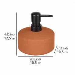 WENKO Seifenspender AVELLINO, Keramik, 380 ml -Badaccessoires Verkäufe 4b65ce60bbf4468c92c1727b89bb9b24