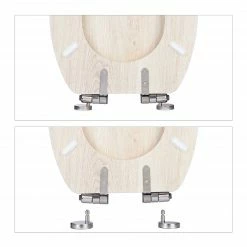 Relaxdays Ovaler Toilettendeckel Absenkautomatik -Badaccessoires Verkäufe 4ee504d7d0774a70bb1d096e7769645b