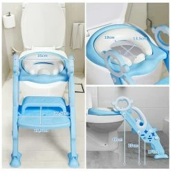 Costway Kinder Toilettensitz höhenverstellbar -Badaccessoires Verkäufe 5076816d30794408bfcec08dfe58fbd0