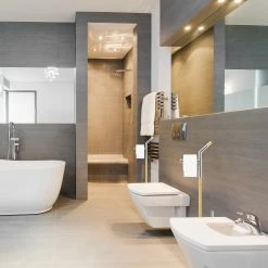 Relaxdays Stand WC Garnitur Holz & Chrom -Badaccessoires Verkäufe 50a185e5c745461fa06e0866d729f2a2