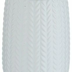 WENKO Zahnputzbecher BARINAS, Keramik, weiß