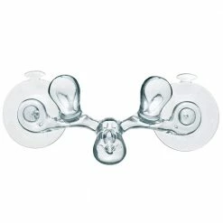 Koziol Handtuchhaken mit Saugnapf SVEN - taupe