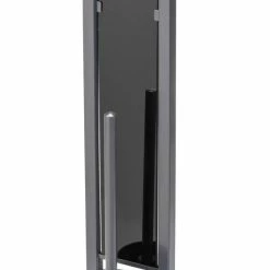 WENKO Rack für Papier und WC-Bürste, schwarz -Badaccessoires Verkäufe 5476ae8a36144439872757684623de22