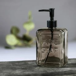 Seifenspender PURE, Glas, 550 ml, Wenko -Badaccessoires Verkäufe 55d6af70831740b4a072d5cb7573bd19