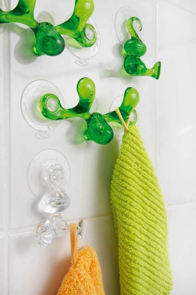 Koziol Handtuchhaken mit Saugnapf MORITZ 6 Koziol Handtuchhaken mit Saugnapf MORITZ – Bild 4