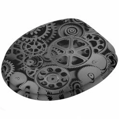 SANILO® WC-Sitz mit Absenkautomatik Gears -Badaccessoires Verkäufe 56a6a4cd7fbe41bfa2b994e16f60081c