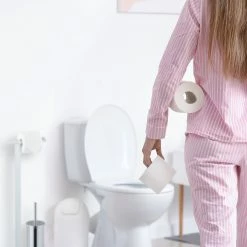 Relaxdays Verchromte WC Garnitur -Badaccessoires Verkäufe 56b03a53fc994ceeb3b741981680632f