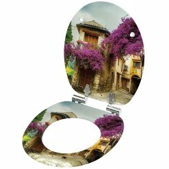 SANILO® WC-Sitz mit Absenkautomatik Toskana -Badaccessoires Verkäufe 5812edc2fde643c0a233961bf05ff23b