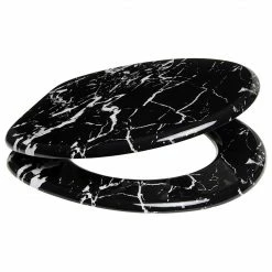 SANILO® WC-Sitz Marmor Schwarz -Badaccessoires Verkäufe 58e83d21fa804287bcc8fd26903f8f4e