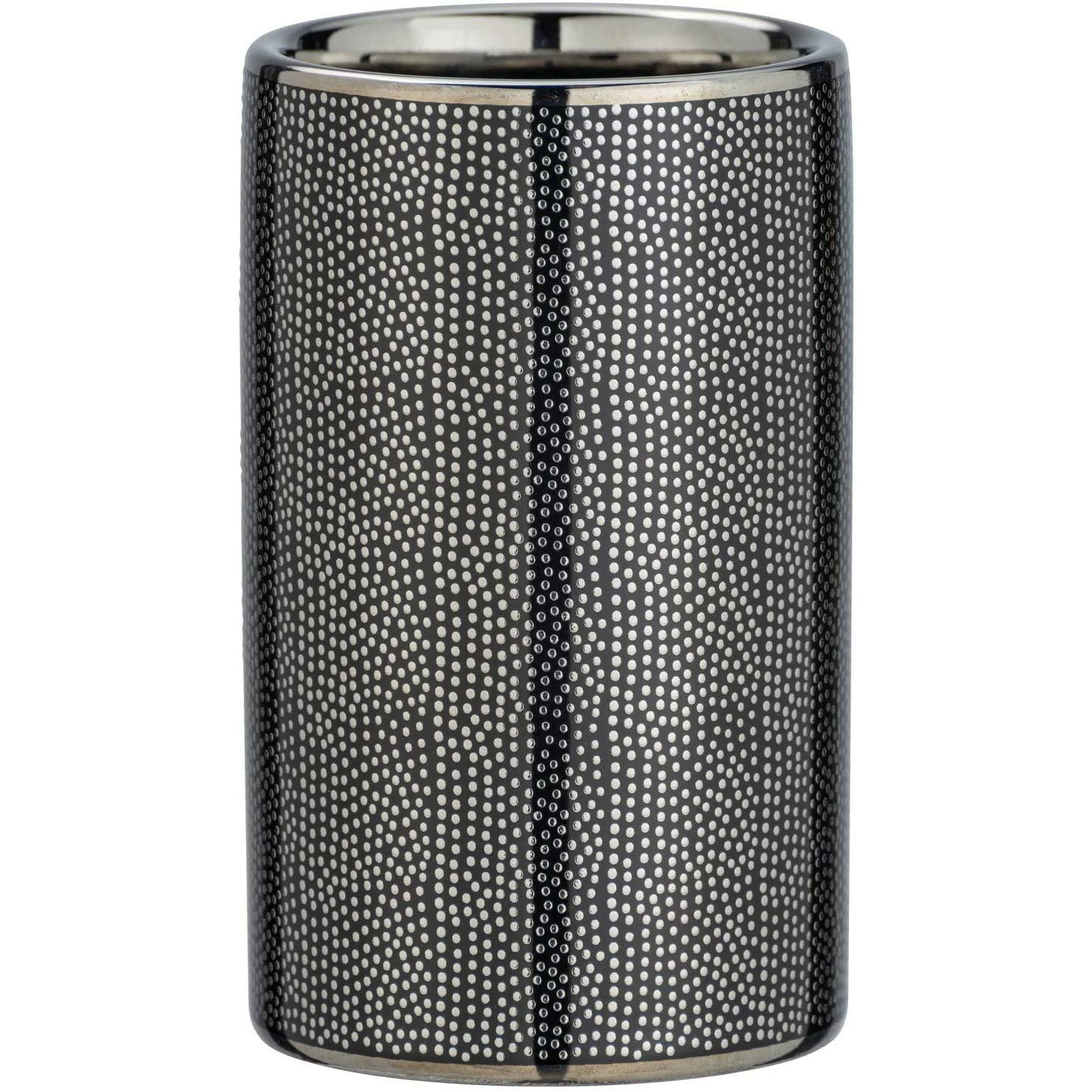 Zahnputzbecher NURIA, schwarz, WENKO 3 Zahnputzbecher NURIA, schwarz, WENKO